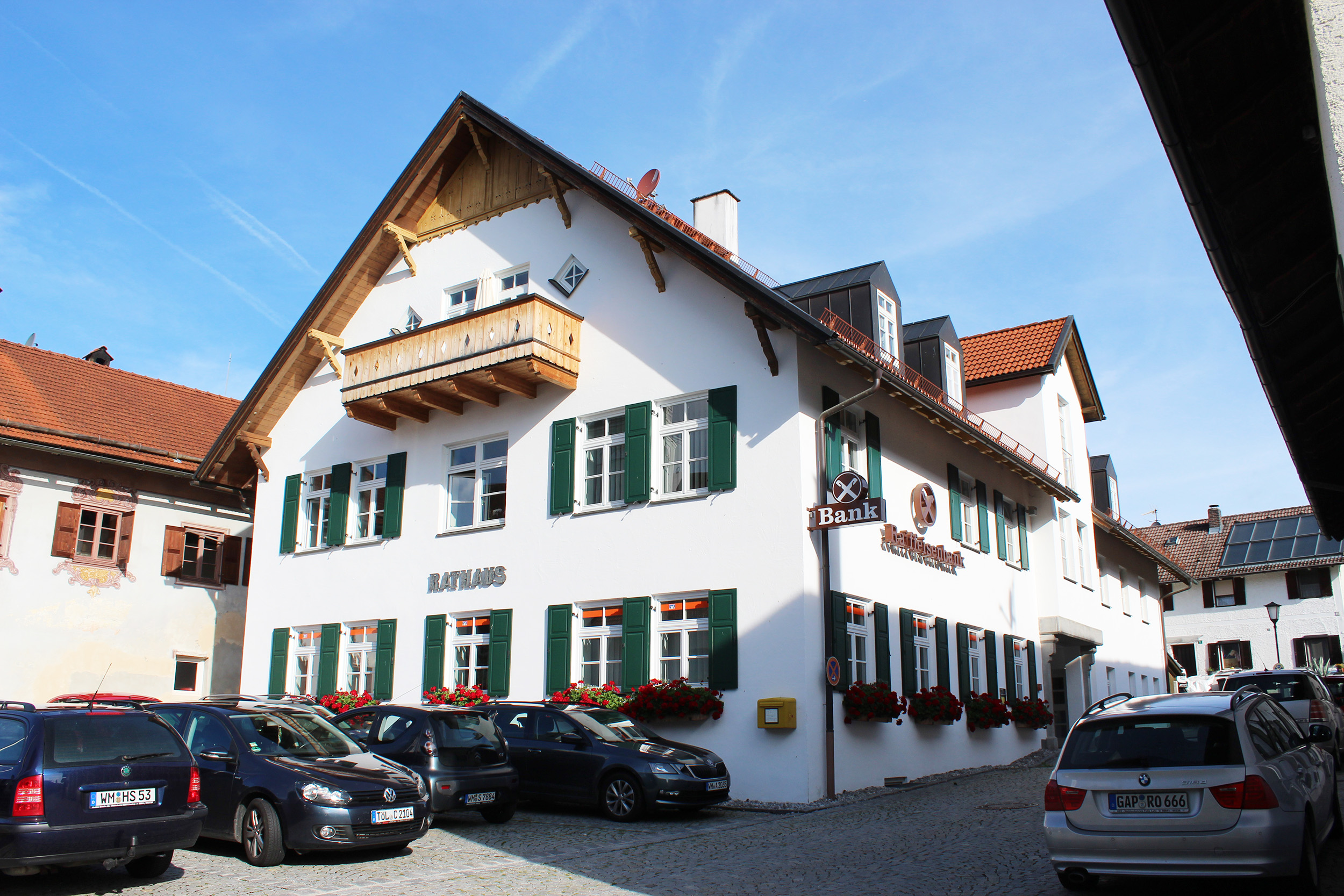 Rathaus der Gemeinde Habach